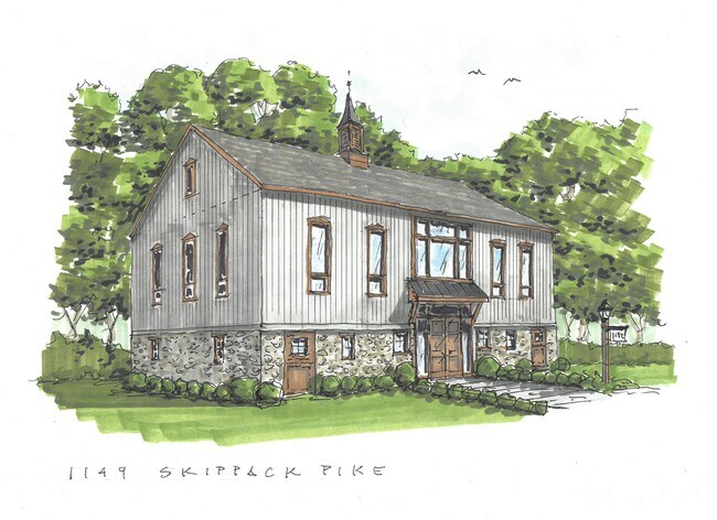 Plus de détails pour 1149 Skippack Pike, Blue Bell, PA - Bureau, Bureau/Médical à louer