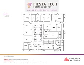 2150 S Country Club Dr, Mesa, AZ for lease Site Plan- Image 2 of 2