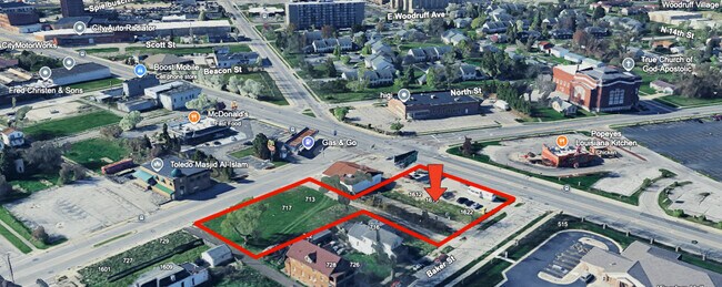 Plus de détails pour 1616 Cherry St, Toledo, OH - Terrain à louer