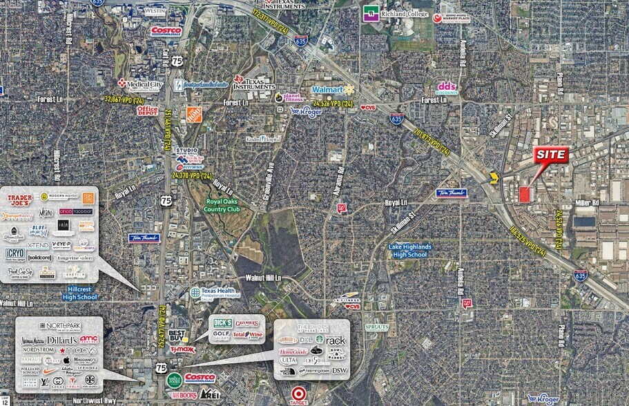 10341 Miller Rd, Dallas, TX à louer - Aérien - Image 2 de 3