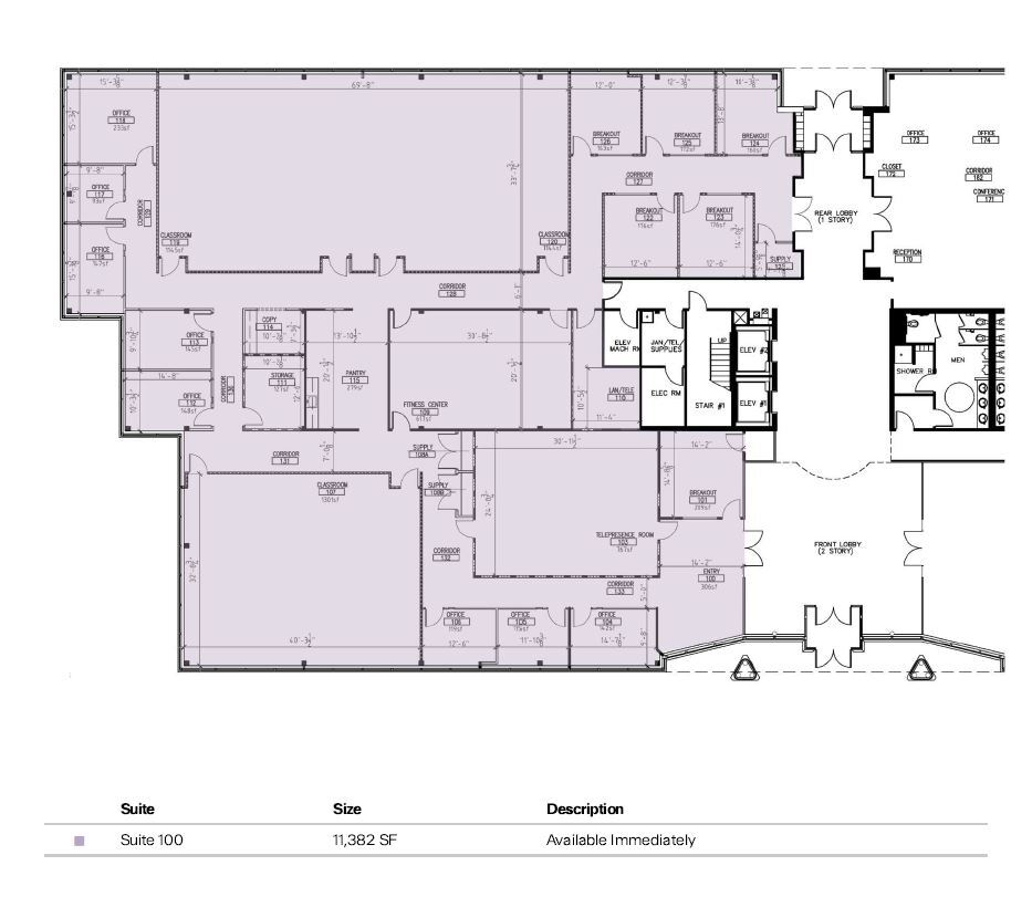 23330 Cottonwood Pky, California, MD for lease Floor Plan- Image 1 of 1