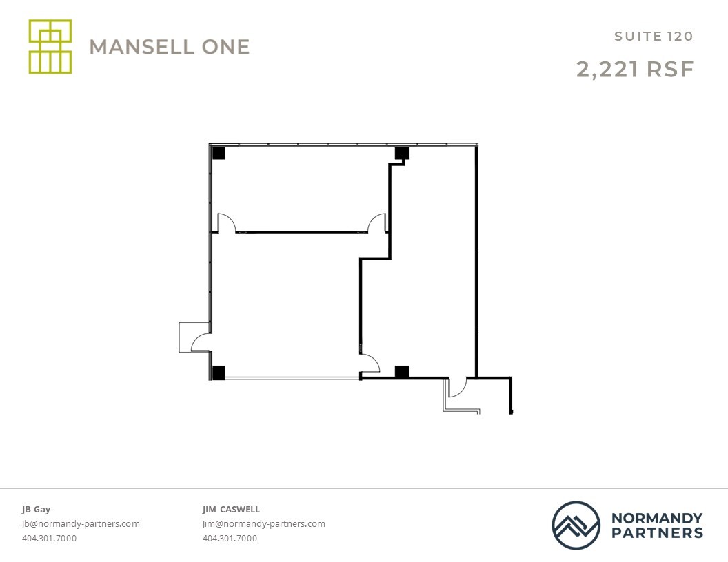 3700 Mansell Rd, Alpharetta, GA à louer Plan d  tage- Image 1 de 1