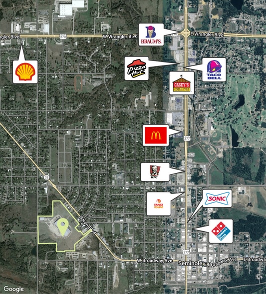 711 Boren Blvd, Seminole, OK for sale - Building Photo - Image 3 of 7