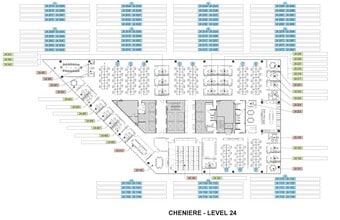 700 Milam St, Houston, TX à louer Plan d’étage- Image 1 de 2