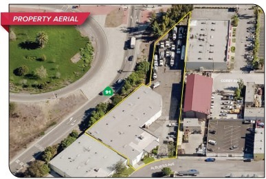 17160 Alburtis Ave, Artesia, CA for lease - Aerial - Image 2 of 4