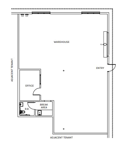 10451-10455 Roselle St, San Diego, CA for lease Floor Plan- Image 1 of 1