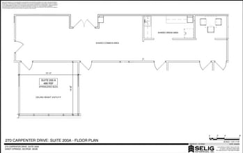 270 Carpenter Dr NE, Sandy Springs, GA for lease Floor Plan- Image 1 of 1
