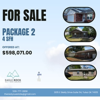 More details for SFR Portfolio of 4 – Specialty for Sale, Tulsa, OK