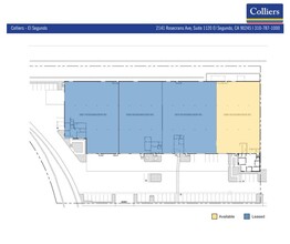 5951-5989 Rickenbacker Rd, Commerce, CA à louer Plan d  tage- Image 1 de 1