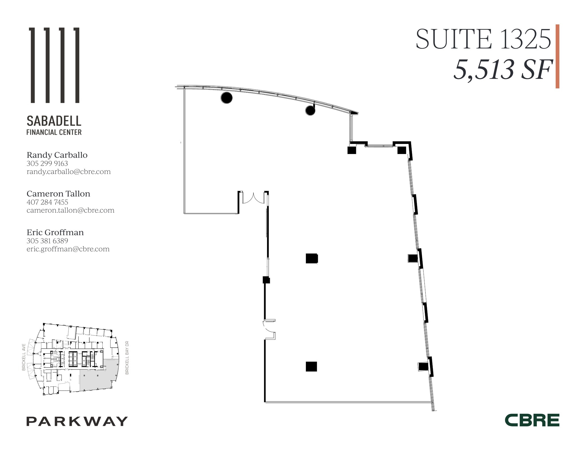 1111 Brickell Ave, Miami, FL for lease Site Plan- Image 1 of 1