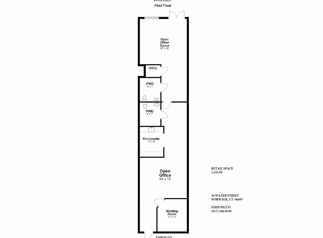 50 Water St, Norwalk, CT for lease Floor Plan- Image 1 of 1