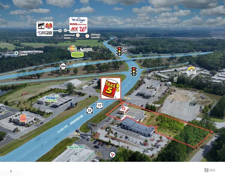 5907 Ogeechee Rd, Savannah, GA à vendre - Photo du bâtiment - Image 3 de 6