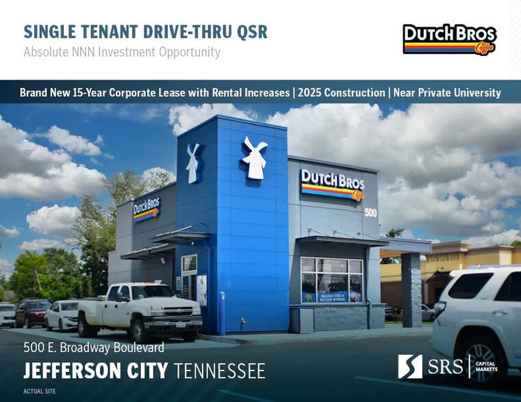 500 E Broadway Blvd, Jefferson City, TN for sale - Building Photo - Image 1 of 9