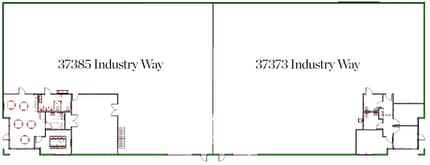 37373 Industry Way, Murrieta, CA for lease Floor Plan- Image 1 of 6