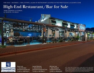 More details for 78085 Avenida La Fonda, La Quinta, CA - Retail for Sale