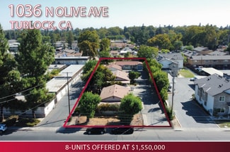 Plus de détails pour 1036 N Olive Ave, Turlock, CA - Multi-résidentiel à vendre