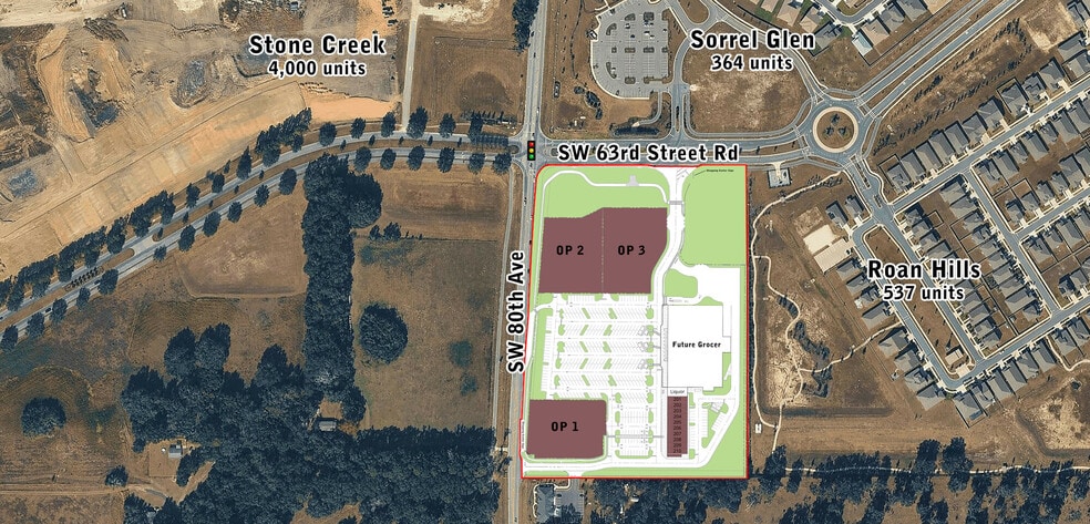 SW 80th Ave & SW 63rd St Rd, Ocala, FL à louer - Plan de site - Image 2 de 2