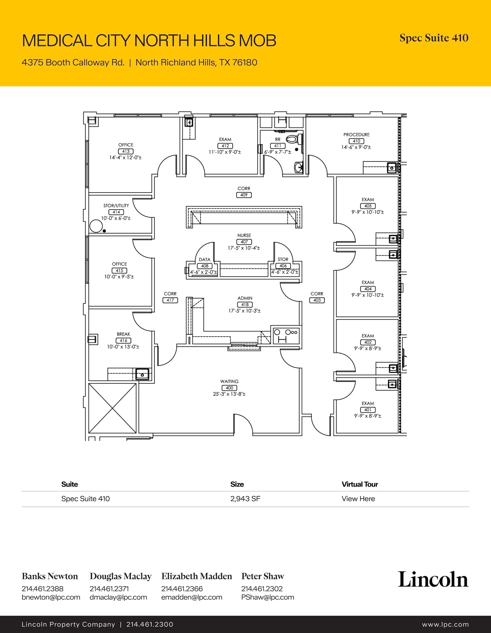 4375 Booth Calloway Rd, North Richland Hills, TX for lease Floor Plan- Image 1 of 1