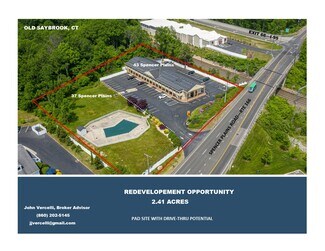 Plus de détails pour 37 Spencer Plain Rd, Old Saybrook, CT - Terrain à louer