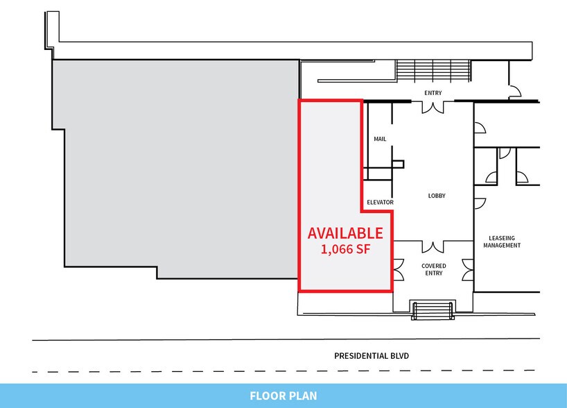 9 Presidential Blvd, Bala Cynwyd, PA à louer - Plan d’étage - Image 3 de 5