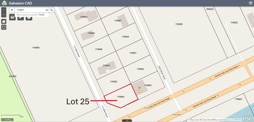 7 1/2 Mile Rd & Termini San Luis Pass Rd, Galveston, TX à vendre - Photo du bâtiment - Image 3 de 8