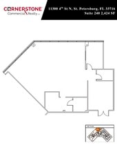 11300 4th St N, Saint Petersburg, FL à louer Plan d’étage- Image 1 de 1