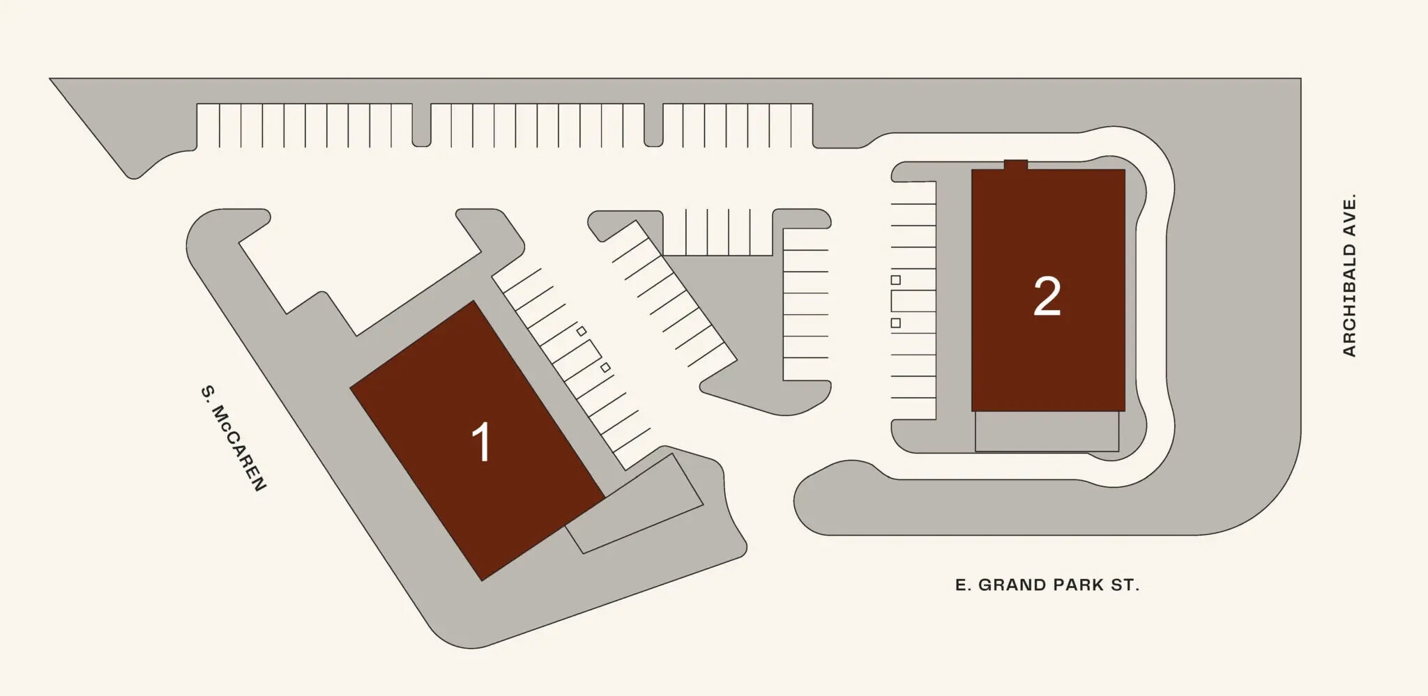 2661 E Grand Park St, Ontario, CA for lease Site Plan- Image 1 of 2