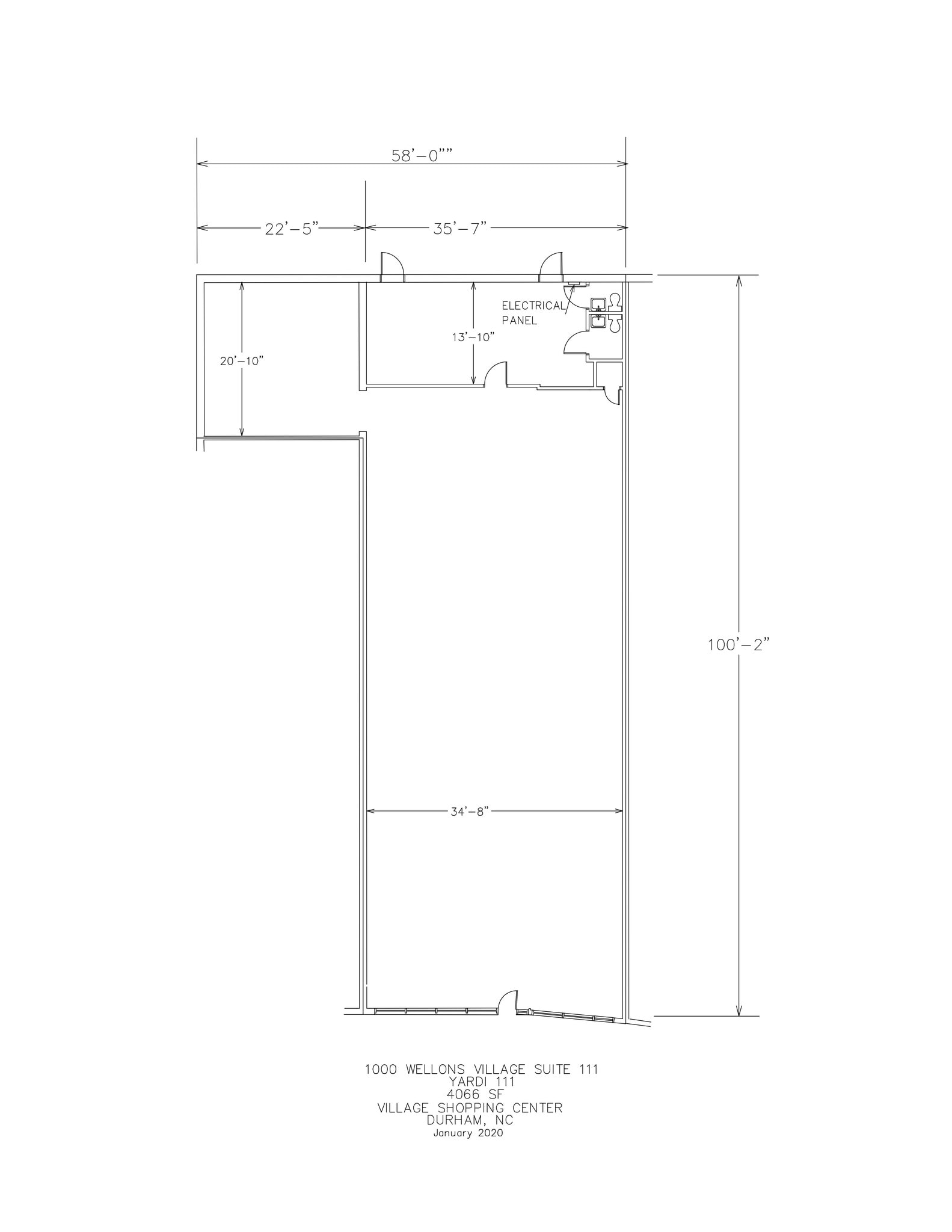 1000-1100 N Miami Blvd, Durham, NC for lease Site Plan- Image 1 of 14