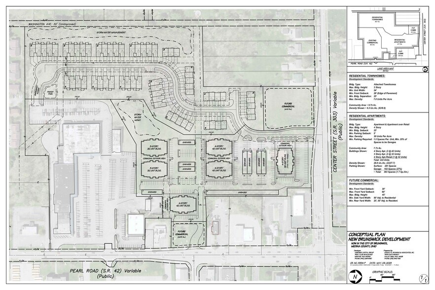 4356 Center Rd, Brunswick, OH à louer - Plan de site - Image 3 de 3