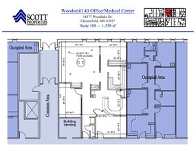 14377 Woodlake Dr, Chesterfield, MO for lease Floor Plan- Image 2 of 6