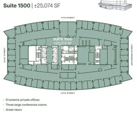 555 12th St, Oakland, CA for lease Floor Plan- Image 1 of 1
