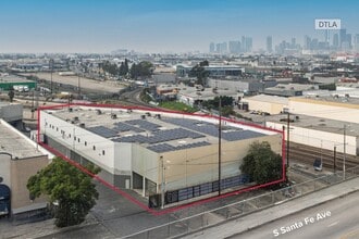 2209-2211 Santa Fe Ave, Los Angeles, CA à louer Aérien- Image 1 de 1