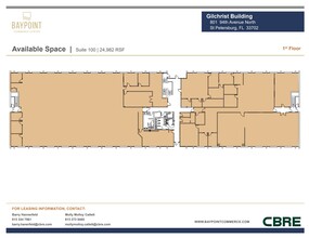 9500 Koger Blvd N, Saint Petersburg, FL for lease Floor Plan- Image 1 of 1