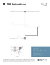 2062 Business Center Dr, Irvine, CA à louer Plan d’étage- Image 1 de 1