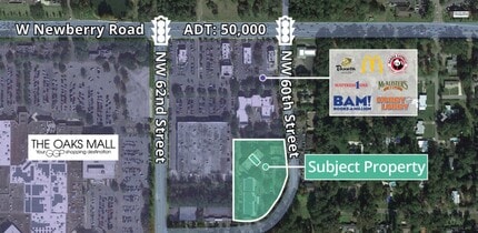 500 NW 60th St, Gainesville, FL - Aerial map view - Image1