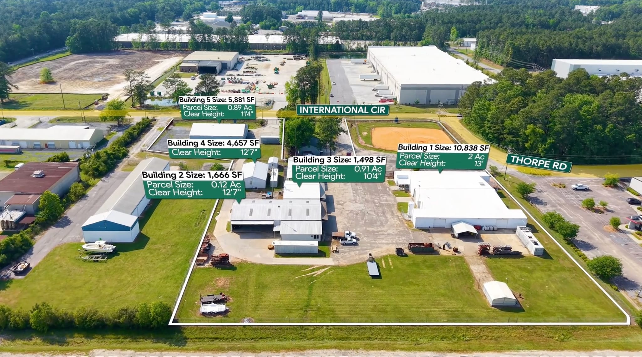 5 Warehouse Portfolio | Summerville SC portfolio of 5 properties for sale on LoopNet.ca Primary Photo- Image 1 of 28