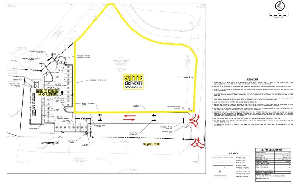 US- 501 Tramway Rd, Sanford, NC à vendre - Plan de site - Image 2 de 4