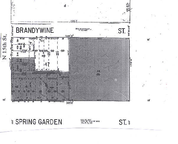 1500 Spring Garden St, Philadelphia, PA for lease - Plat Map - Image 2 of 7