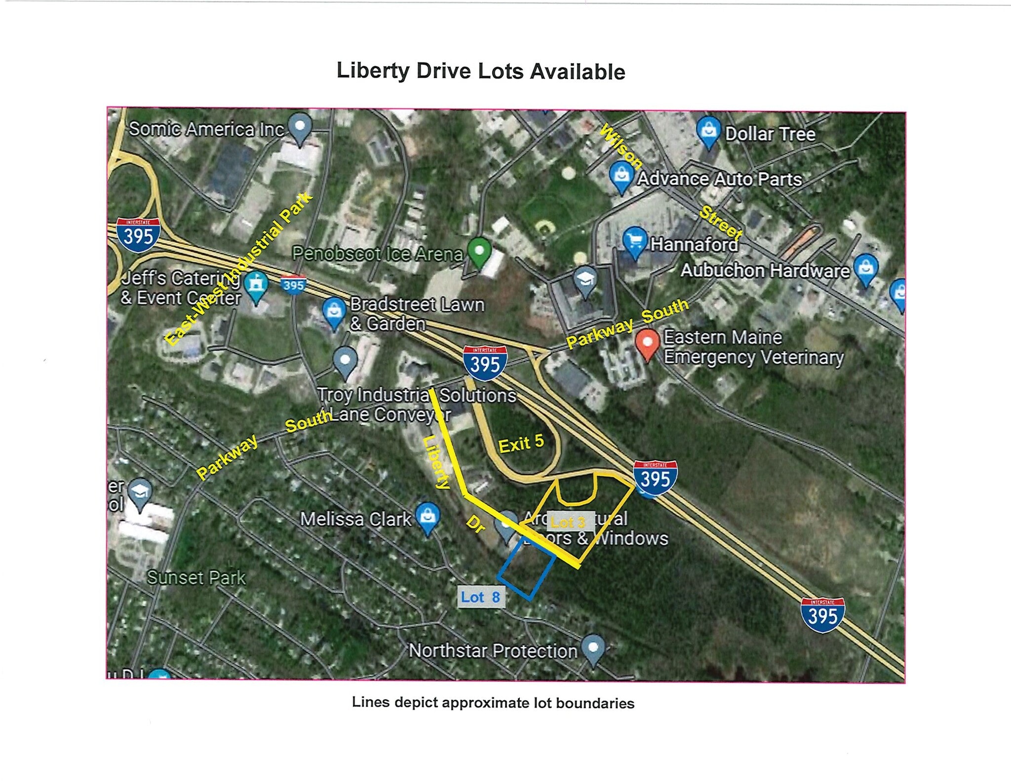 Liberty Dr, Brewer, ME à vendre Aérien- Image 1 de 2