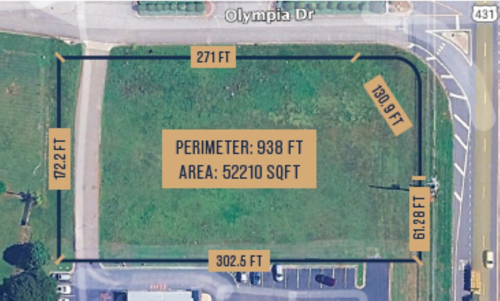 11805 U.S. 431 Hwy, Meridianville, AL à vendre - Photo du bâtiment - Image 2 de 3