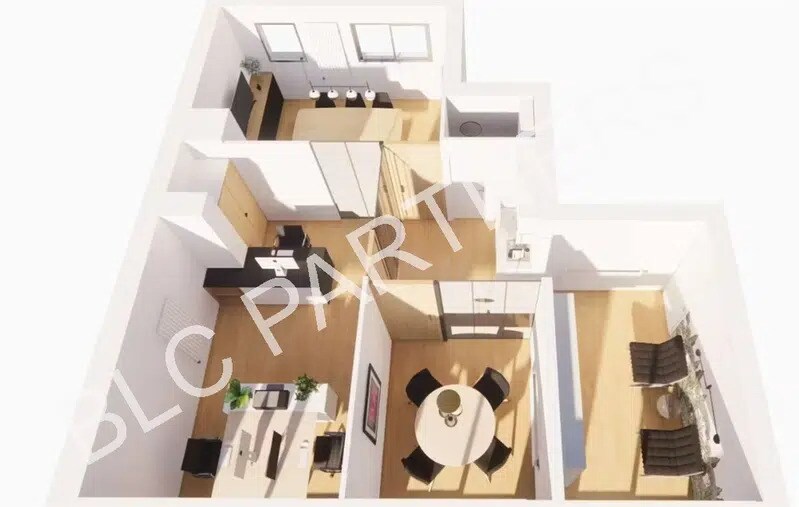 Bureau dans Clichy à vendre Plan d’étage- Image 1 de 8