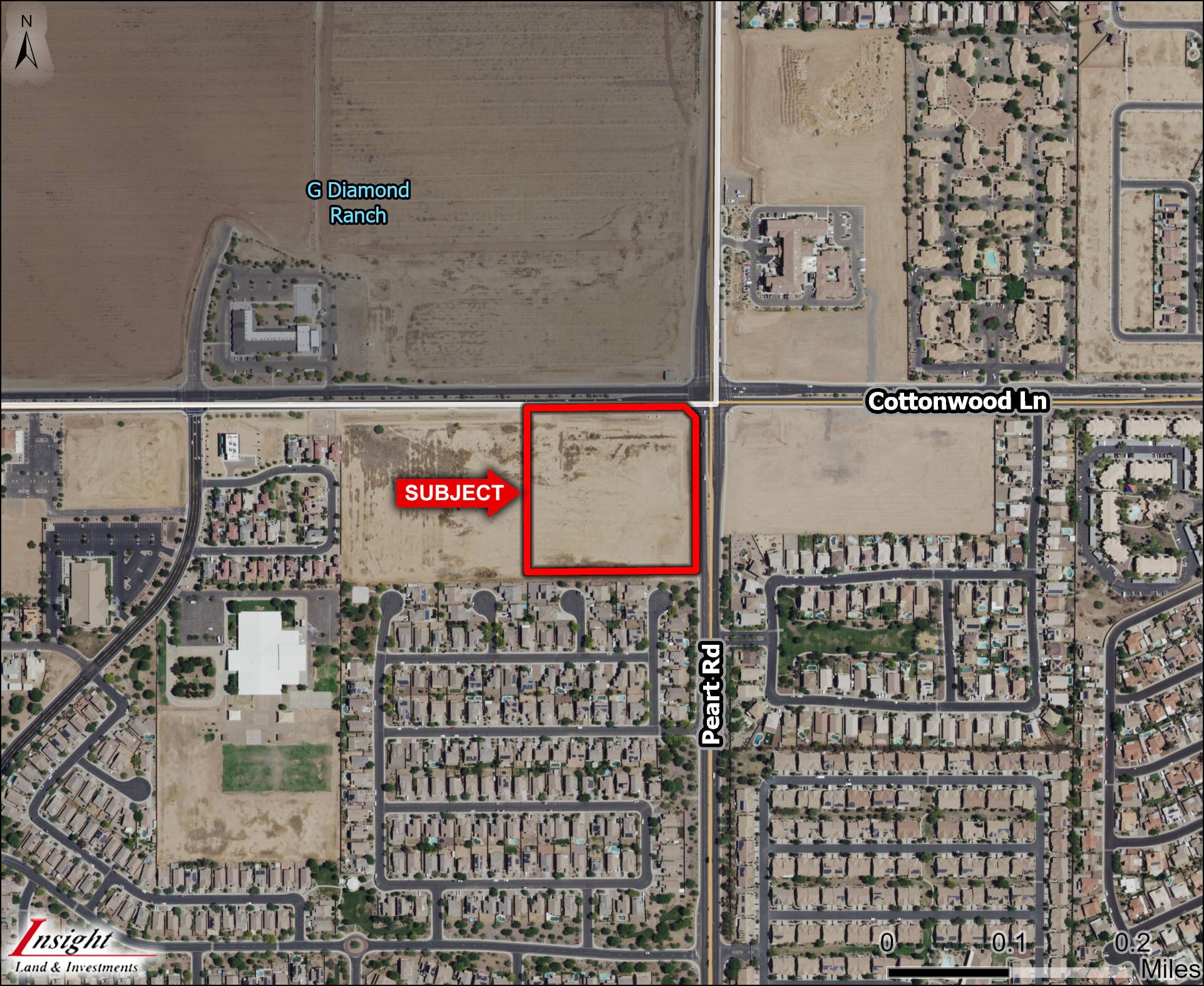 Cottonwood Ln & Peart Rd, Casa Grande, AZ à vendre Photo du bâtiment- Image 1 de 6