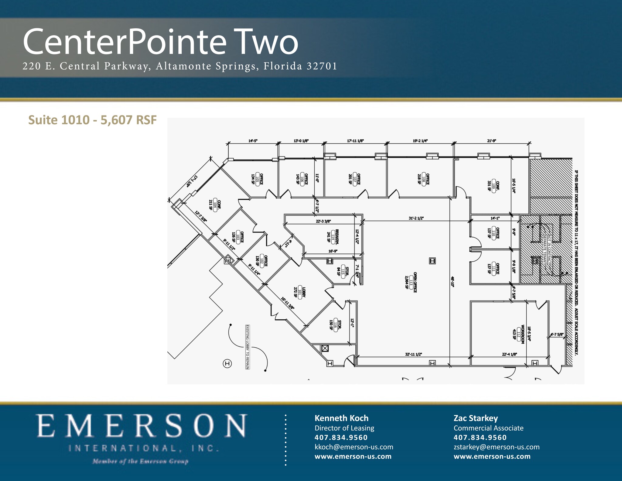 220 E Central Pky, Altamonte Springs, FL for lease Site Plan- Image 1 of 1