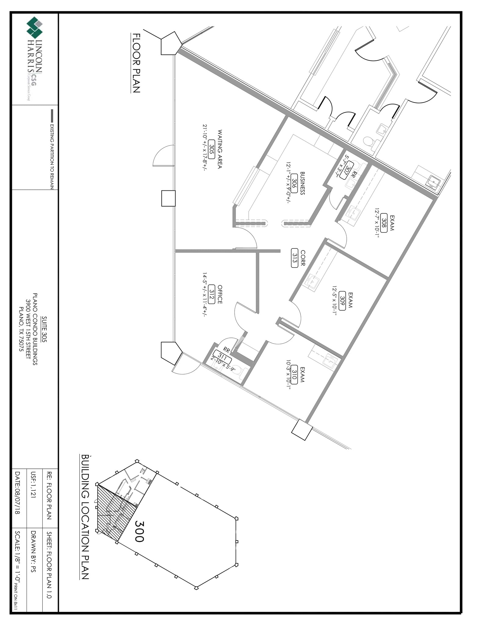 3900 W 15th St, Plano, TX à louer Plan de site- Image 1 de 1