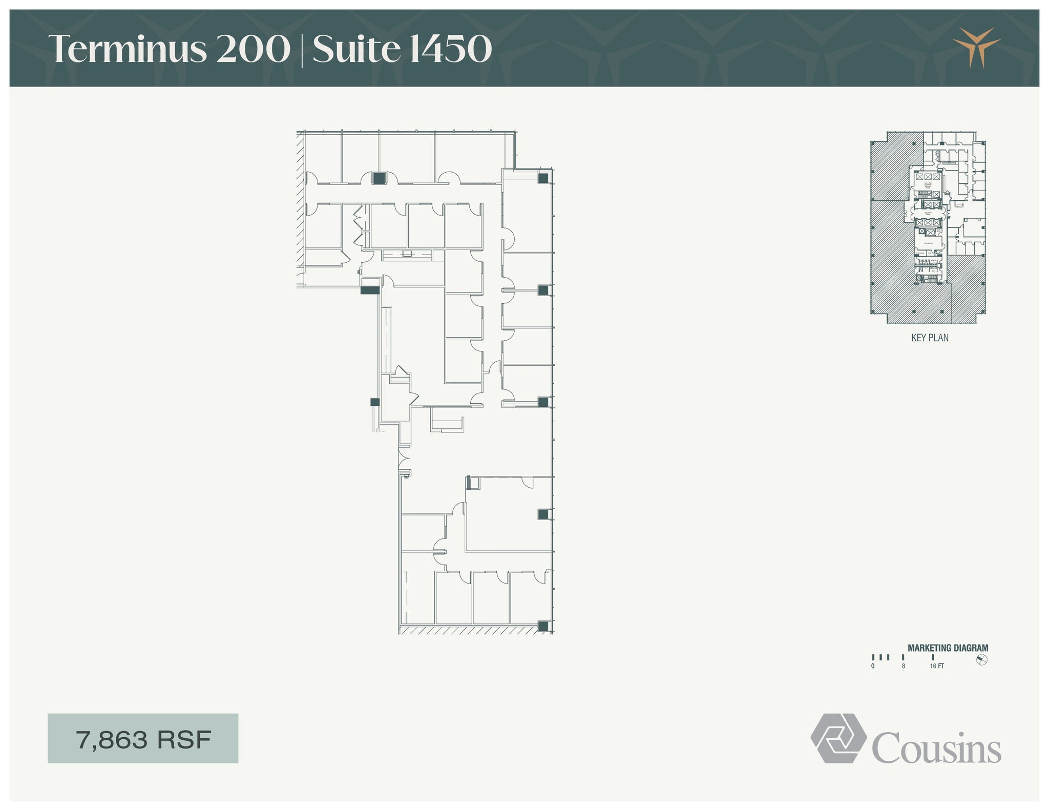 3280 Peachtree Rd, Atlanta, GA à louer Plan d’étage- Image 1 de 1
