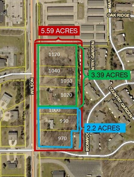 970-1120 Wilson Ave NW, Grand Rapids, MI à vendre - Photo du bâtiment - Image 2 de 3