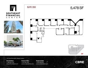 200 S Biscayne Blvd, Miami, FL for lease Site Plan- Image 1 of 1