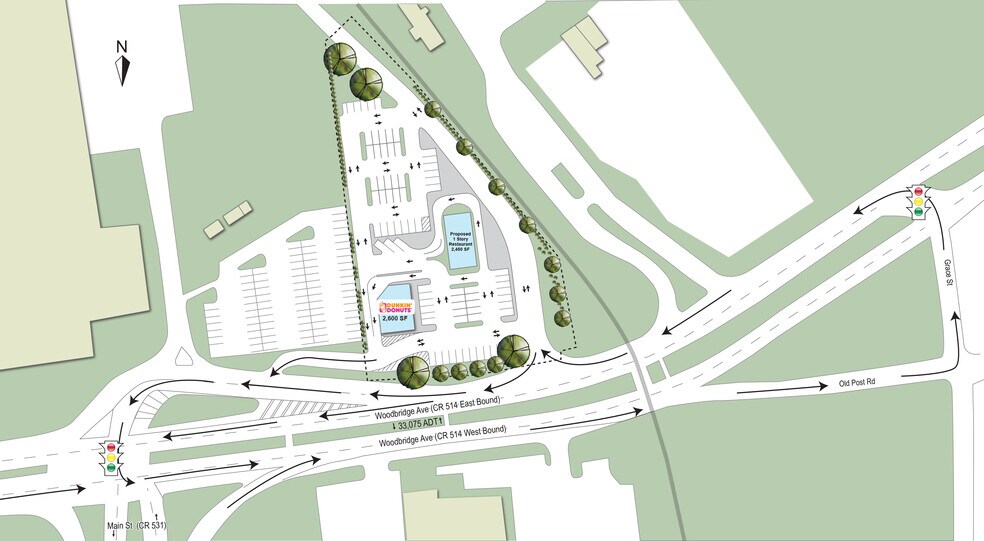 2880 Woodbridge Ave, Edison, NJ à louer - Photo du bâtiment - Image 3 de 3