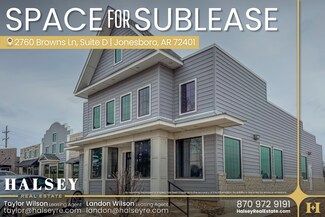 Plus de détails pour 2760 Browns Ln, Jonesboro, AR - Bureau/Médical à louer