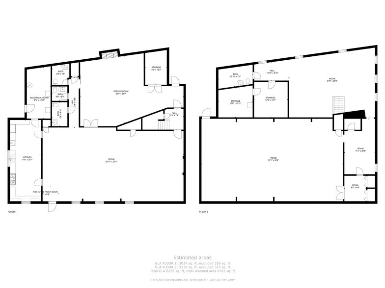 818 Main, Lapel, IN à louer - Plan d’étage - Image 3 de 7